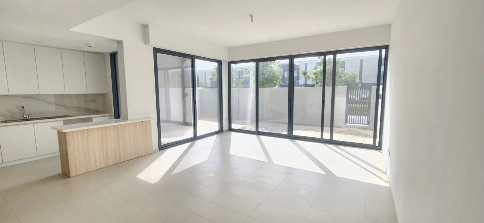 Living room — open to the garden