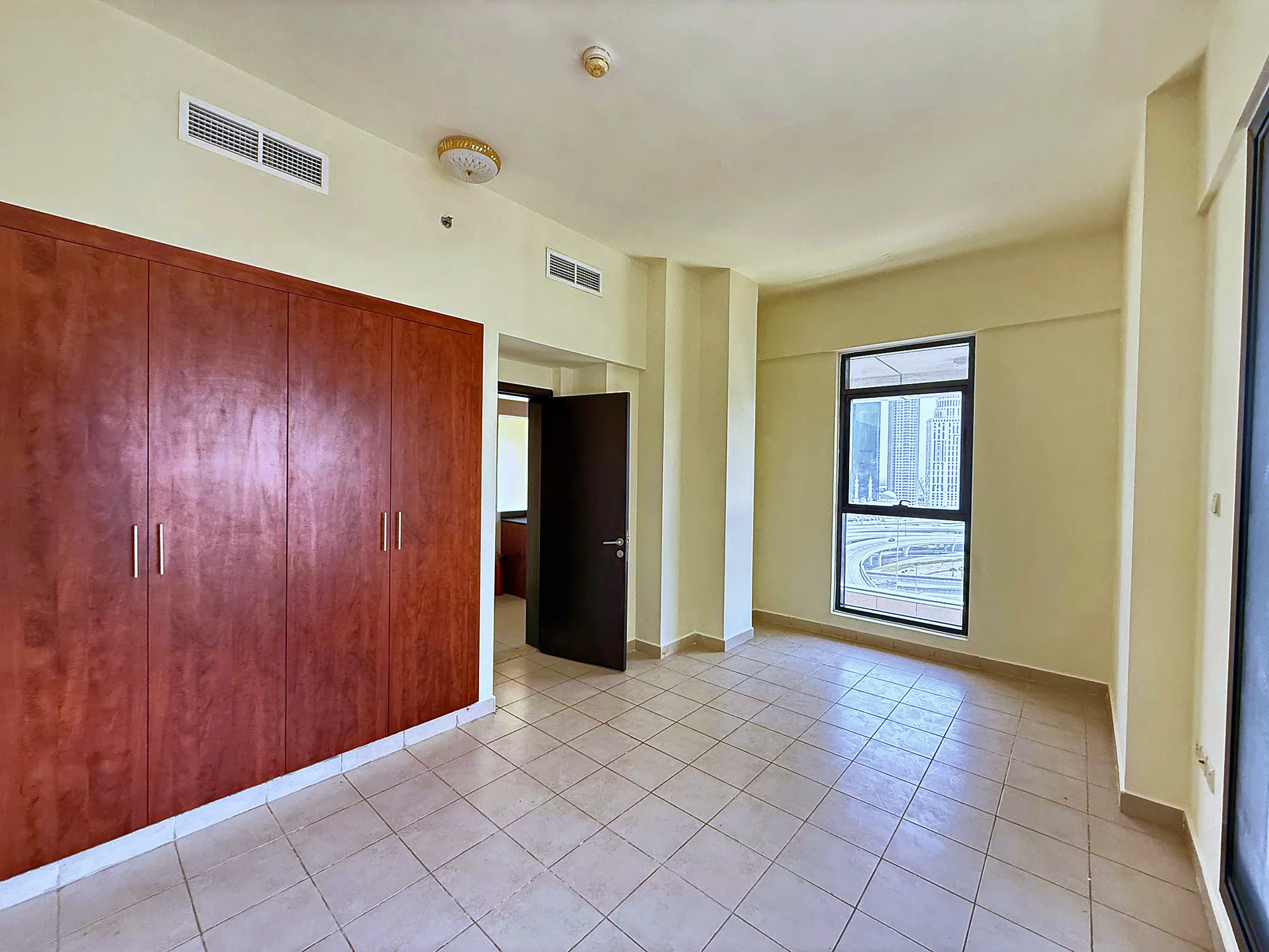 Second bedroom with built-in wardrobes